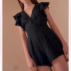 The Fifth Label Hazel Playsuit Romper Black
